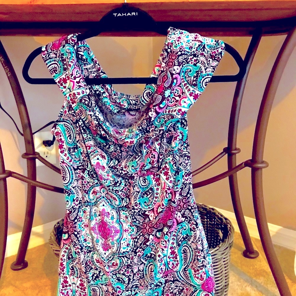 Takara silky sleeveless top